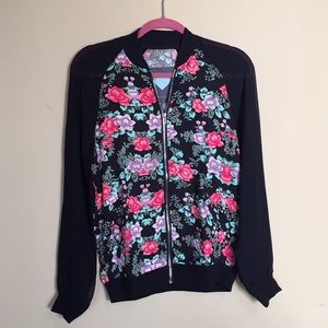 Kendall & Kylie Floral Jacket